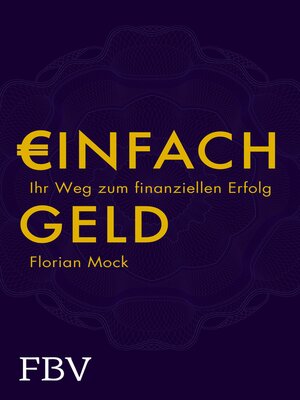 cover image of Einfach Geld